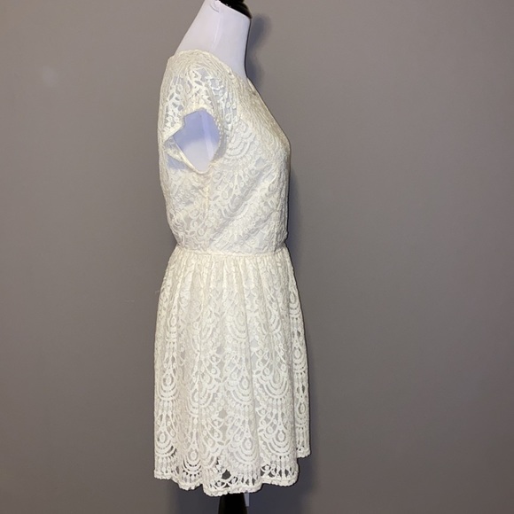 Altard State Cream Lace Midi Dress - Picture 2 of 8